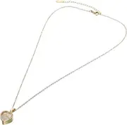 [Amosfun] Mother Necklace White Zircon Mother Necklace for Moms