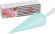100PCS Disposable Piping Bags 13 Inch Clear Pastry Bags Anti-Burst Icing Bags Cake Decorating Bag for Pastry, Dessert, Cake, Cream Frosting and Cookie Decorating