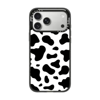 iPhone 17 Pro Max Impact Case MagSafe Compatible COW PRINT