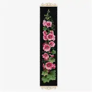StitchArtistry Mallow Magic Cross Stitch Kit - 7.5"x 35.5" Zweigart 14ct. Black