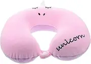 ABOOFAN Travel Neck Pillow Soft Memory Shaped Neck Support Cushion for Airplane Office and Car Naps Ergonomic Design with Removable Cover for Easy Cleaning for Comfort