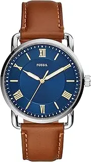 [FOSSIL] Copeland Men's Watch with Slim Case and Genuine Leather Band
