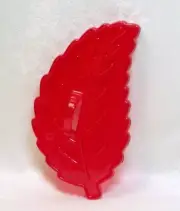 HRM Vintage Design New Plastic Cookie Cutter - Elm Leaf Fall Thanksgiving Nature