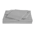 1200 Thread Count 100% Egyptian Cotton Sheet Set Stripe Hotel Grade - Queen - Si