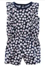 Carter's Baby Girl Romper ~ Newborn ~ New w/tag