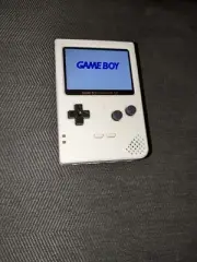 Game Boy Advance Slab SP remix White w/ New IPS LCD Screen & New Shell Nintendo