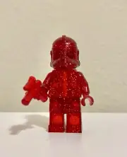 Lego Star Wars Monochrome Red Clone Trooper Minifigure Prototype