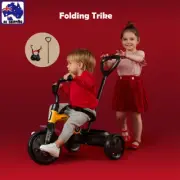 Qplay Ant+ Kids Children Tricycle Bike Folding Toddler Compact Trike Ride On Toy