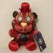 FNAF Livewire Freddy Plush Walmart Exclusive Plushies 8” Red Five Nights Freddys