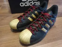 在飛比找Yahoo!奇摩拍賣優惠-4黑金配色低筒籃球鞋 Adidas m2g pro mode