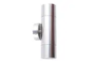 Pillar Light Up/Down GU10 Stainless Steel 316 IP65 Round Back Plate