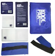 KoolPak Luxury Reusable Hot Cold Ice Gel Pack | All Sizes |Optional Sleeves| ...