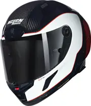 Nolan X-804 RS Ultra Carbon Asso Di Picche Helmet, black-white-red, Size L for Men Black White Red