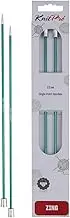 KNIT PRO Zing: Knitting Pins: Single Ended: 30cm x 3.25mm, Metal, 3.25