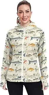 [Caihoyu] Plain Hoodie Long Sleeve Gym Shirts UPF 50+ Protection Lightweight Jacket Hiking Outdoor Performance, Multicolor07, XX-Large