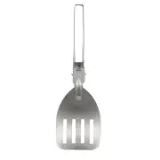 Folding Spatula Fold Spoon Stainless Steel Outdoor Camping Gear Cooking4471