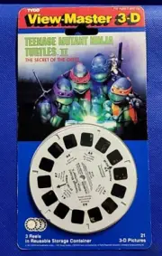 SEALED TMNT Teenage Mutant Ninja Turtles II Secret of the Ooze view-master Reels