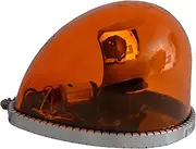 1166HMA Teardrop Halogen Dash Light - 12V, Amber Beacon, Magnetic Mount