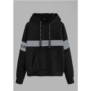 Blvck Paris Bold Stripe Hoodie Size: XL