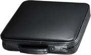 PERSELOSO Capacity Portable CD Storage Case DVD Organizer with Zipper Closure for Car for Travel and Discs from Scratching
