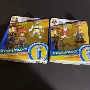 IMAGINEXT DISNEY PIXAR Toy Story 4 Forky, Woody, Jessie & Buzz Lightyear
