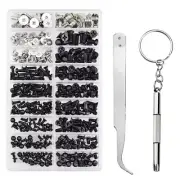 355Pcs PC Screws Assorted Set M2 M3 M2.5 Computer Screws D M.2 SSD Screws S8R1