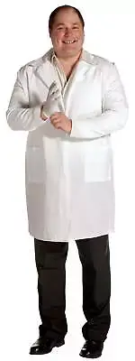 Lab Coat Plus Size Men's Adult Halloween Costume, One Size, 50-52