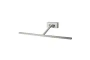 PARIS Wall Light Interior Surface Mounted Adjustable 6W PICTURE Light Satin Chrome 3000K 611LM