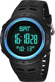 [FIZILI] Boys Watch Digital Sports Waterproof Electronic Childrens Kids Watches Alarm Clock 12/24 H Stopwatch Calendar Boy Girl Wristwatch