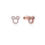 Disney Couture Kingdom Precious Metal - Mickey Mouse - Crystal Earrings R Gold