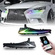 HCMOTIONZ HCmotion Daytime Running Light For Lexus IS250/350/300 2013 2014 2015 2016 W/Start up Animation With Sequential Turn Signal