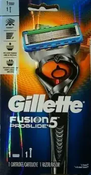 Gillette Fusion Proglide Razor Flexball Handle & 1 Razor Blade (Pack of 1)