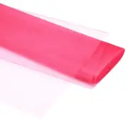 Tulle Fabric Rolls, 54 Inch by 20 Yards Fabric Spool Tulle, Bright Rose Red