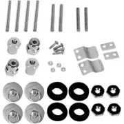 Saddlemen Quick Disconnect Kit - Sportster (Chrome) 3501-0339