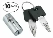 (10) - HIGH SECURITY-Coke, snack machine, lock and keys-Pagoda style-SHIPS FREE