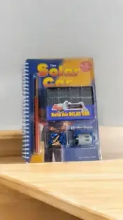 The Solar Car Book & Kit Klutz Certified DIY Toy Hobby Science Craft Model