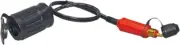 TecMate OptiMate 12mm DIN to 12V Car/Cigarette Socket Cable Adapter