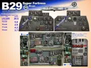 B29 SUPER FORTRESS COCKPIT instrument panel CDkit
