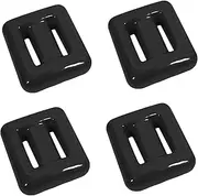 Mellisso 4X Dive Weights for Scuba Diving Weight Belt Lead Weights Scuba, Coated Dive Weights,Diving Lead Weights Black