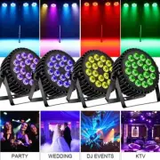 4X 270W 18LED Par Light Stage Light RGBW DMX Club DJ Disco Show Wedding Party