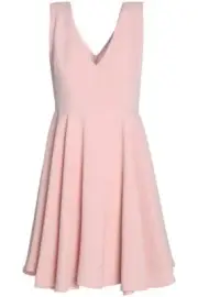 BNWT Sandro Paris Rose Pleated Dress Size 1 XS/S