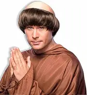 Forum Monk Wig with Tonsure