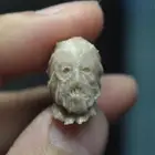 Blank 1/18 Scale Scarecrow Jonathan Crane Head Sculpt Unpainted Fit 3.75" Figure