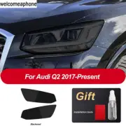 Pre-cut Headlights Smoke Paint Protection Vinyl Tint Wrap Film For Audi Q2 (for: Audi)