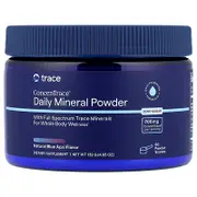 Trace, ConcenTrace®, Daily Mineral Powder, Natural Blue Acai, 4.65 oz (132 g)