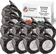 Cartridge Planet 10 Pack Compatible Large Shipping Label Roll for Dymo SD30256 S0719190 59mm x 102mm 300 Labels for Dymo LabelWriter 450 450 Turbo 450 Twin Turbo 450 Duo 4XL SE450 310 320 330 400 S…