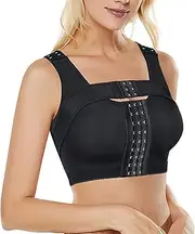 [BRABIC] Womens' Front Closure Post-Surgery Posture Corrector Bra