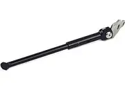 [Silverock] Alloy Bike Kickstand 16" 349 Parking Stand for Brompton Bicycle 3sixty Trifold Rear Axle Kick Stand Side Standaard (black)