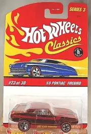 2006 Hot Wheels Classics Series 3 23/30 '69 PONTIAC FIREBIRD Copper w/RedLine5Sp