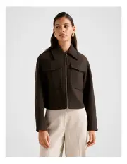[Forever New] Eliana Jacket in Chocolate